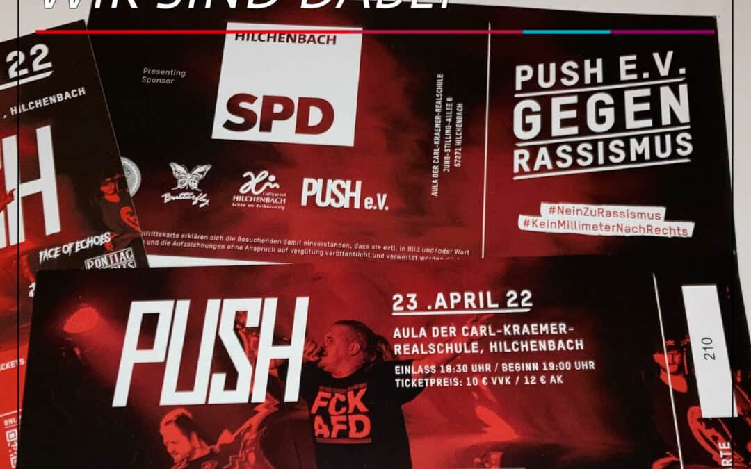 Hilchenbacher PUSH-Festival gegen Rassismus!