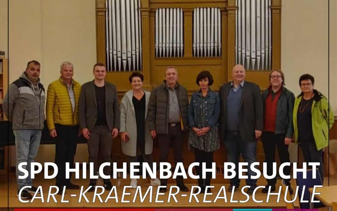 SPD Hilchenbach besucht Carl-Kraemer-Realschule