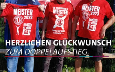 Gratulation an den FC Hilchenbach zum Doppel-Aufstieg