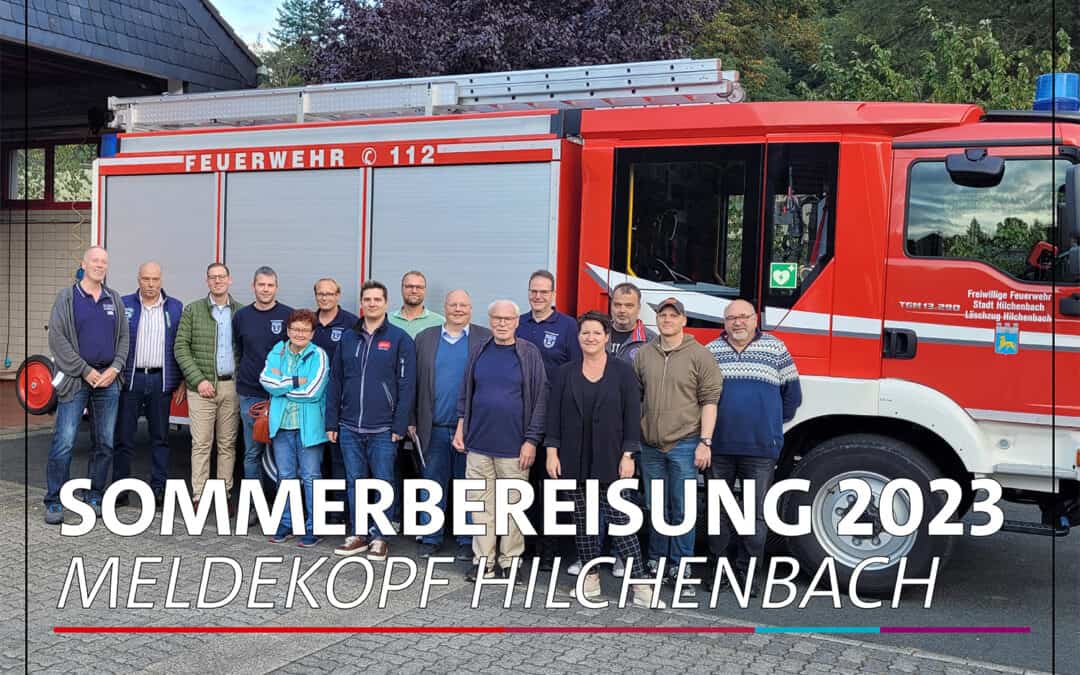Besuch im Feuerwehrgerätehaus Hilchenbach