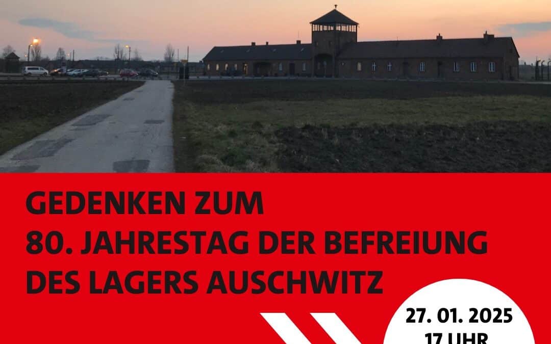Gedenkfeier zum 80. Jahrestag der Befreiung des KZ Auschwitz